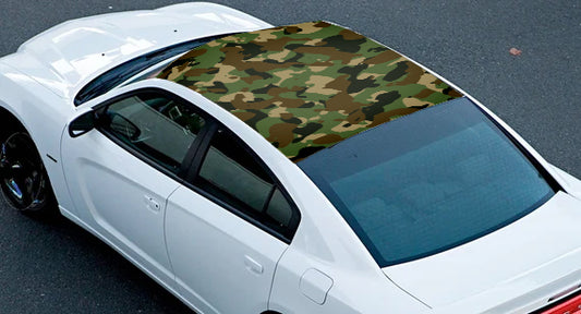 Army Camo Roof Wrap