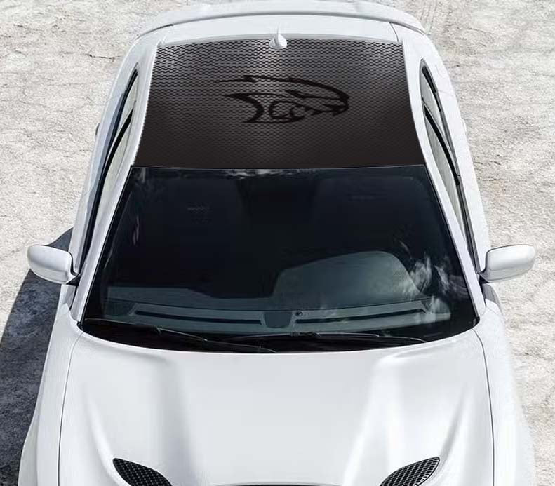 Dodge Hellcat Roof Wrap